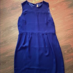 Loft blue sheeth dresss